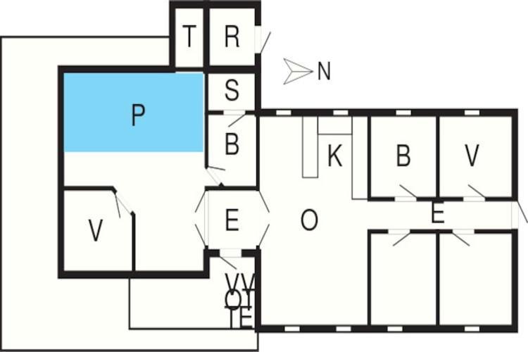 9 Person Holiday Home In Juelsminde Sonderby  Exteriör bild